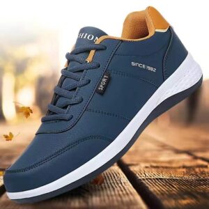 Men's Navy Blue Casual Sports Sneakers