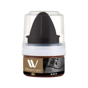 Shoe Care Instant Shine Boot and Shoe Leather Polish Cream Black