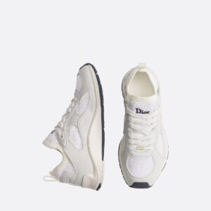 Dior Mile Sneaker White Leather