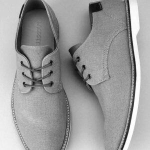 Men's Barklay Canvas Plain Toe Oxford Lace Up